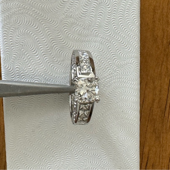 GIA Certified Cushion Cut Diamond Ring - Picture 7 of 14